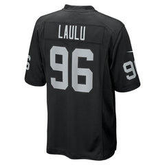 Jonah Laulu  Team Game Jersey - Las Vegas Raiders Jerseys