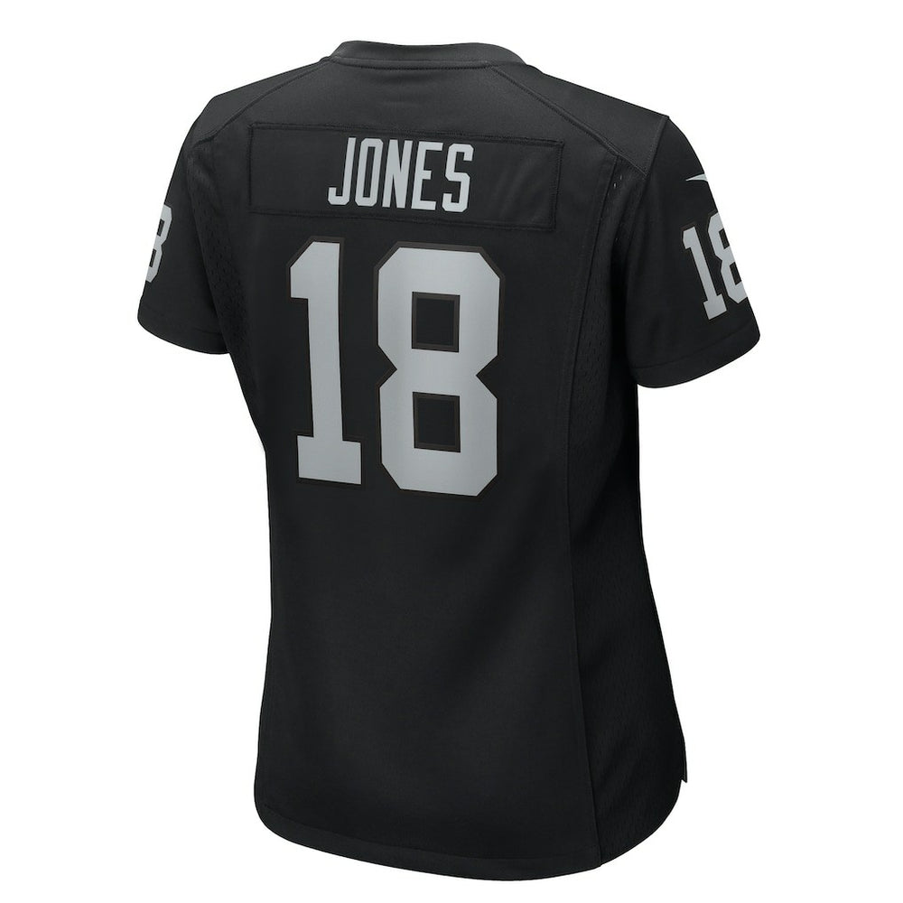 Jack Jones  Women's Game Jersey - Las Vegas Raiders Jerseys