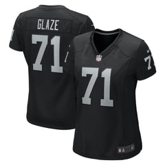 DJ Glaze  Women's Game Jersey - Las Vegas Raiders Jerseys
