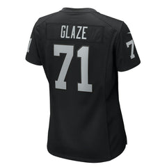 DJ Glaze  Women's Game Jersey - Las Vegas Raiders Jerseys