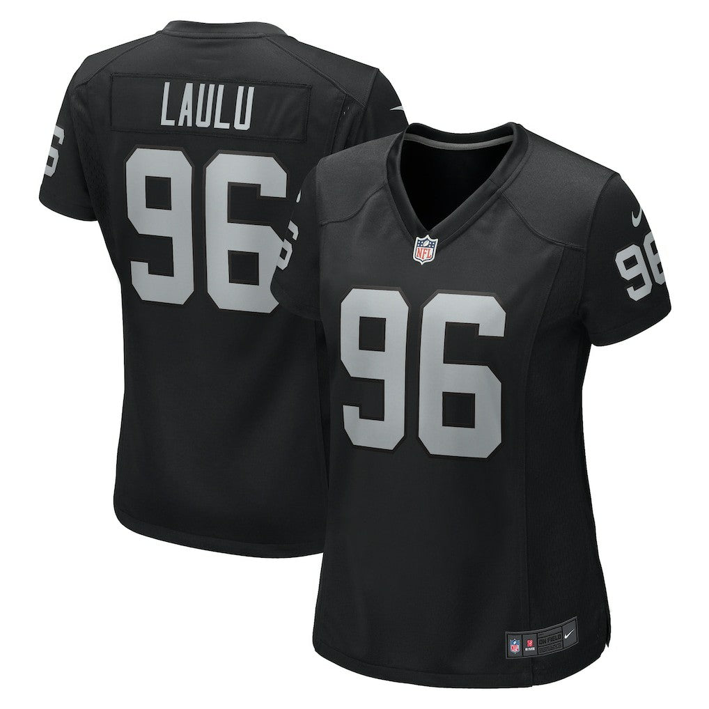 Jonah Laulu  Women's Game Jersey - Las Vegas Raiders Jerseys