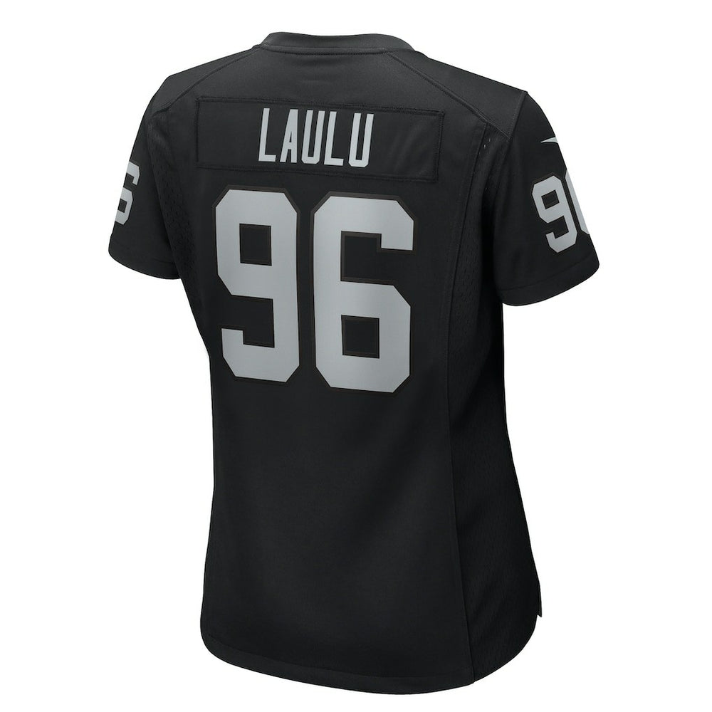 Jonah Laulu  Women's Game Jersey - Las Vegas Raiders Jerseys
