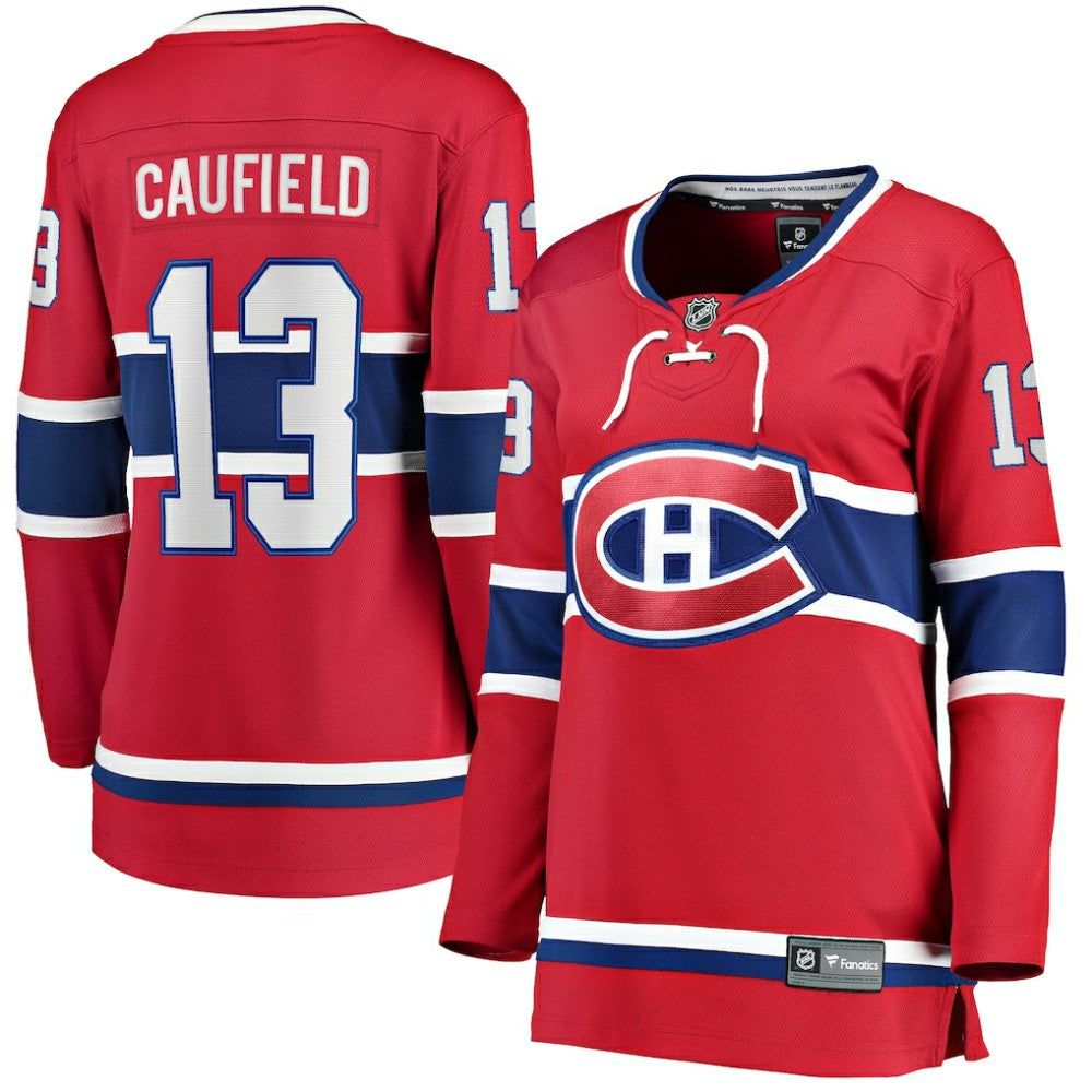 NHL Cole Caufield Montreal Canadiens Fanatics Women's Home Premier Breakaway Player Jersey Breakaway Jersey