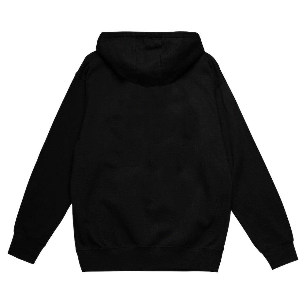 Black Atlanta Braves Mitchell & Ness Sidewalk Sketch Pullover Hoodie