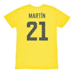 Henry Martin Club America 1863FC Vintage Player Name & Number Tri-blend T-Shirt