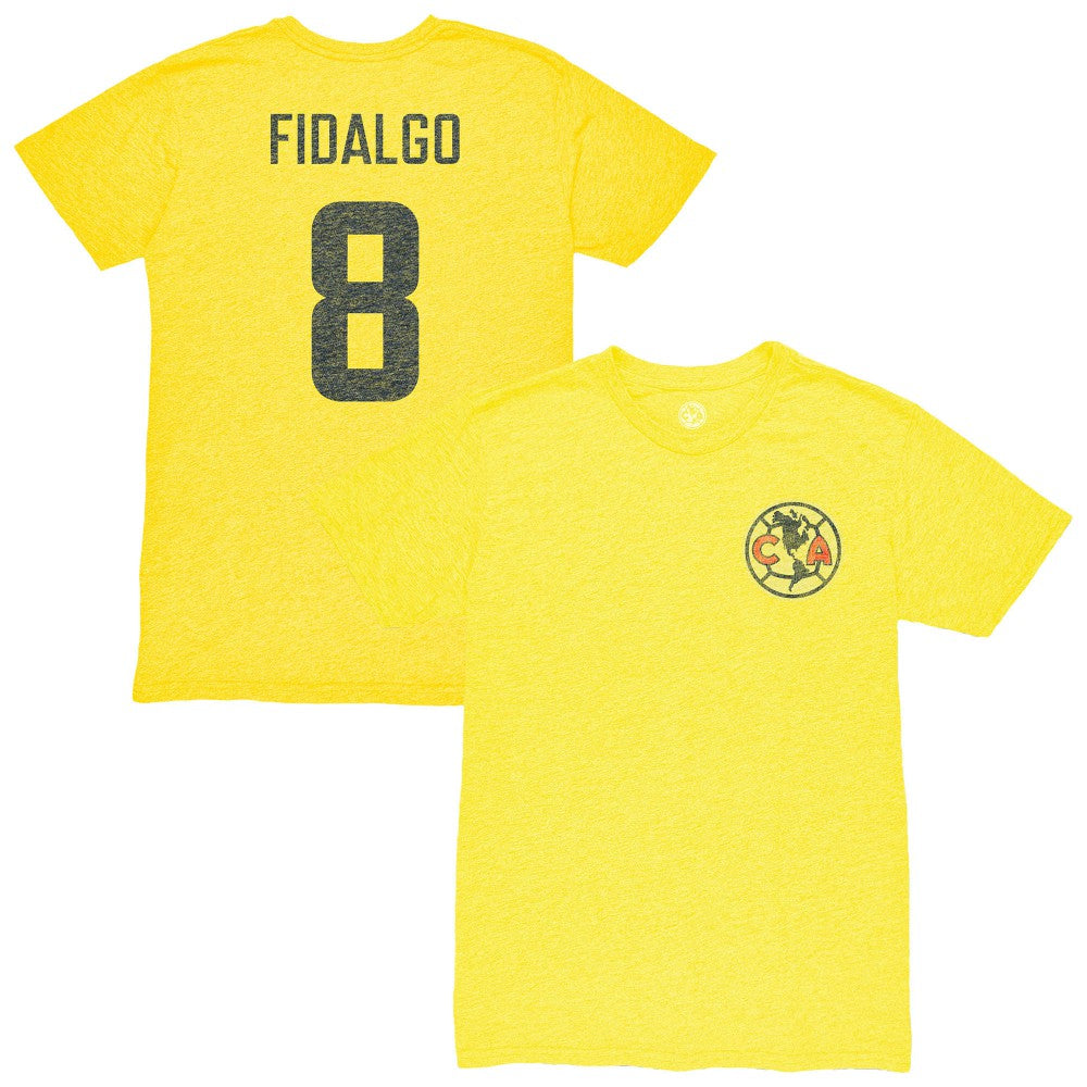 Álvaro Fidalgo Club America 1863FC Retro Player Name & Number Tri-Blend T-Shirt