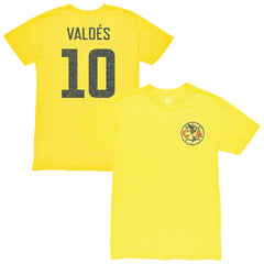 Diego Valdés Club America 1863FC Vintage Player Name & Number Tri-blend T-Shirt