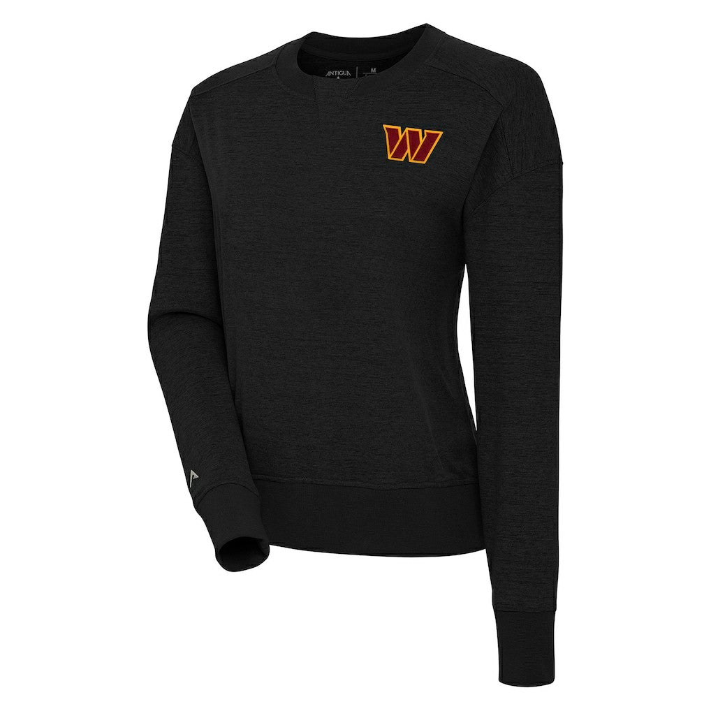 Antigua Women's Forward Fleece Pullover Sweatshirt - Washington Commanders Pullover