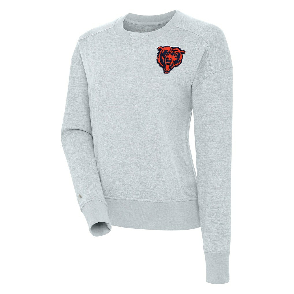 Antigua Women's Forward Fleece Pullover Sweatshirt - Chicago Bears Pullover