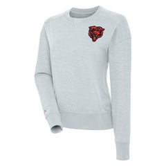 Antigua Women's Forward Fleece Pullover Sweatshirt - Chicago Bears Pullover