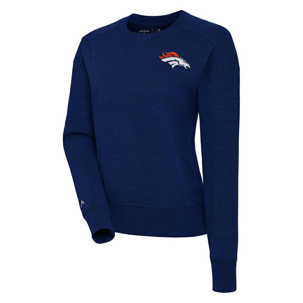 Antigua Women's Forward Fleece Pullover Sweatshirt - Denver Broncos Pullover