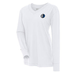 Dallas Mavericks Antigua Women's Symbolic Long Sleeve V-Neck Top sale
