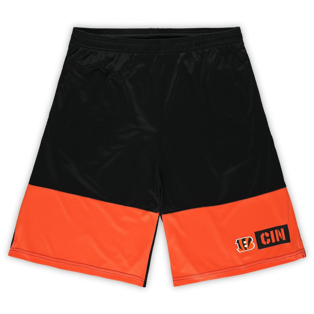 Big & Tall Best of the Best Performance Shorts - Cincinnati Bengals Shorts