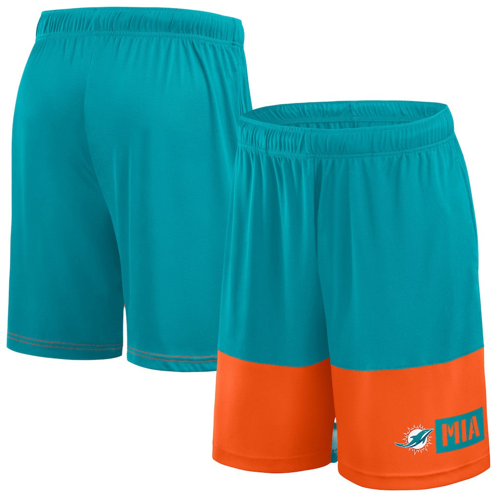 Big & Tall Best of the Best Performance Shorts - Miami Dolphins Shorts