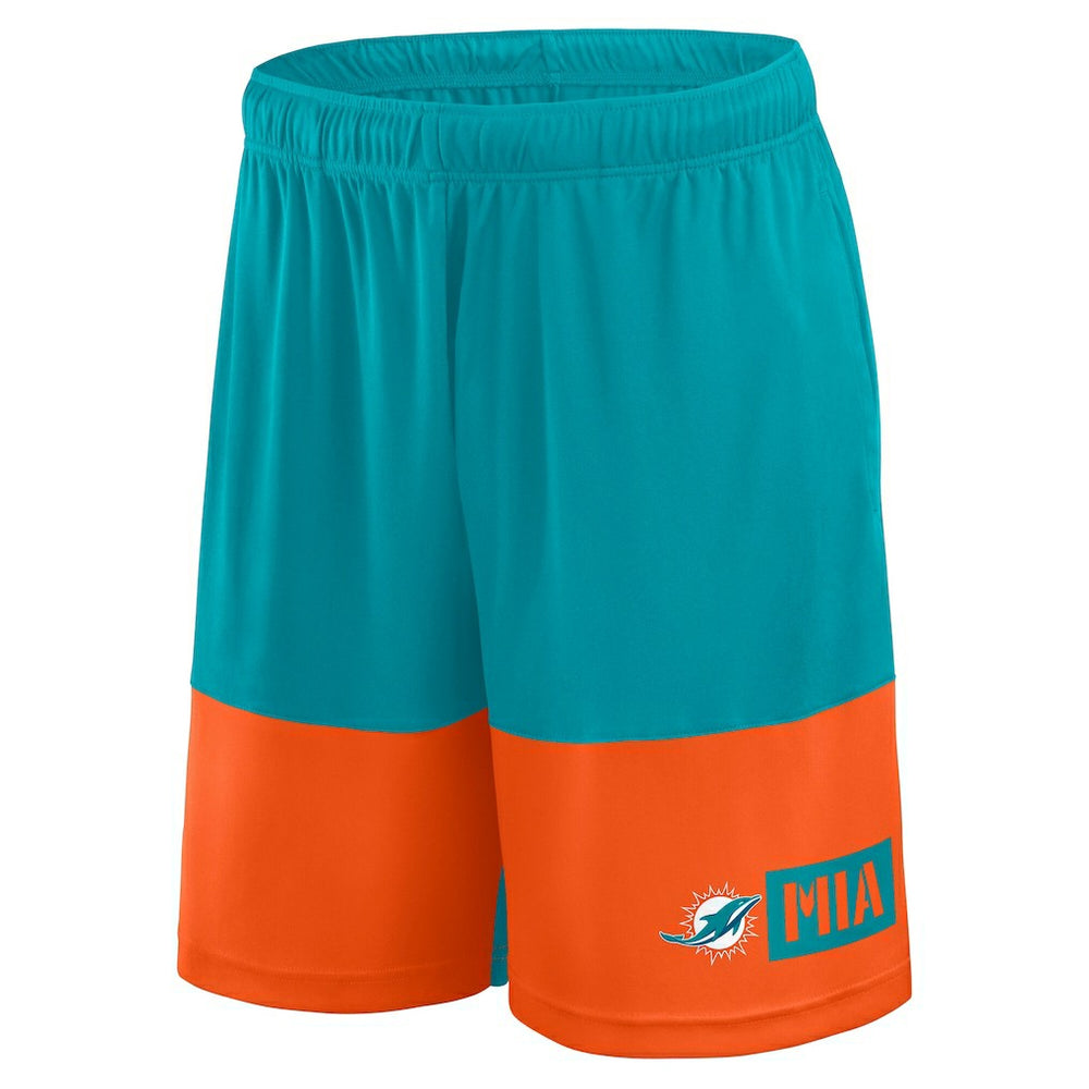 Big & Tall Best of the Best Performance Shorts - Miami Dolphins Shorts