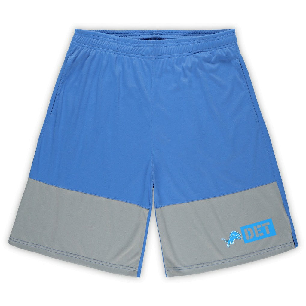 Big & Tall Best of the Best Performance Shorts - Detroit Lions Shorts