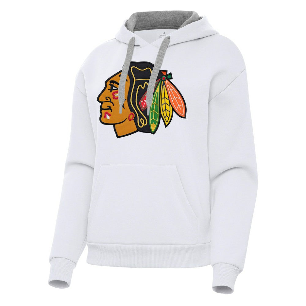 NHL Chicago Blackhawks Antigua Women's Victory Pullover Hoodie