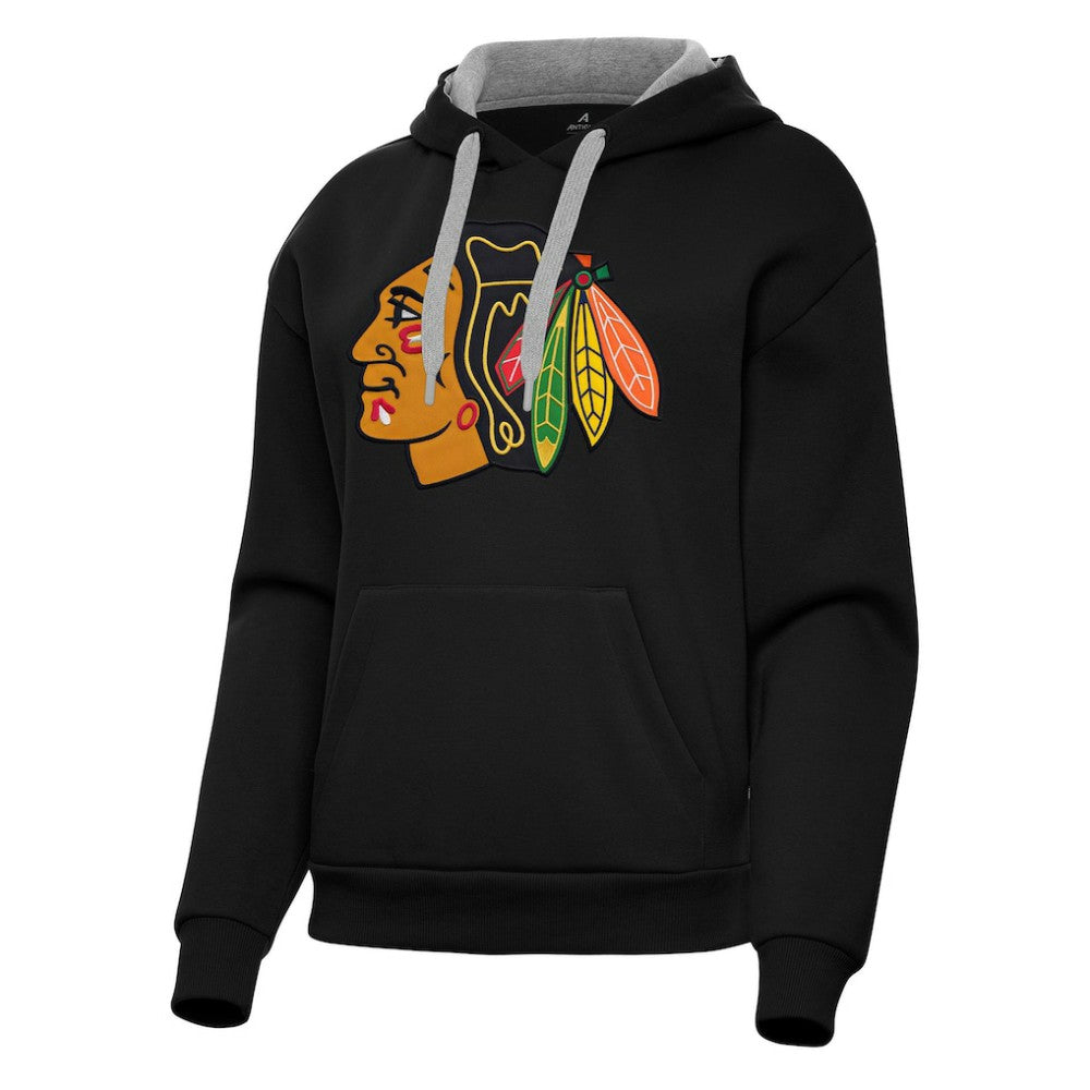 NHL Chicago Blackhawks Antigua Women's Victory Pullover Hoodie