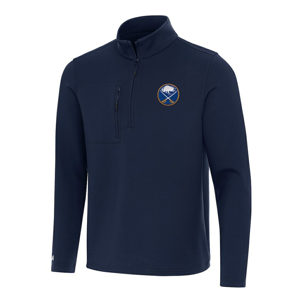 NHL Buffalo Sabres Antigua Insider Quarter-Zip Top