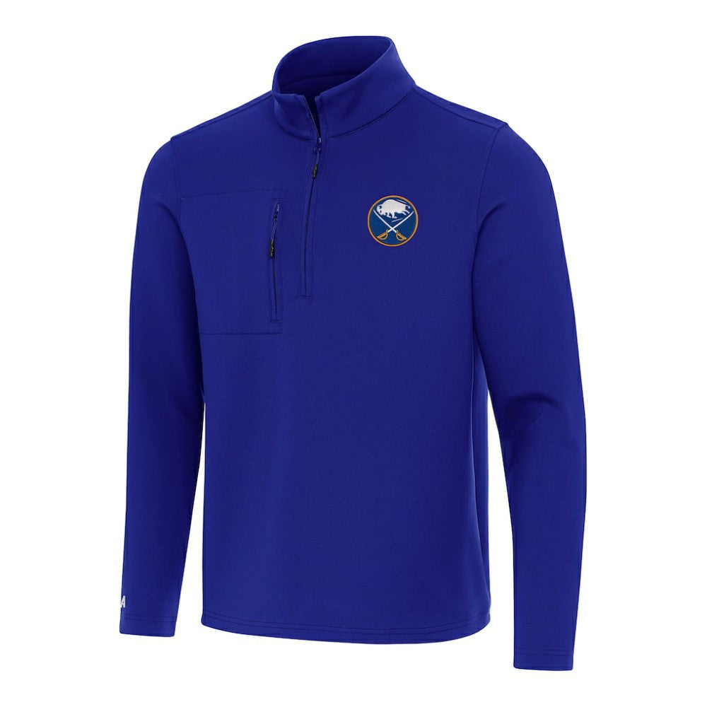 NHL Buffalo Sabres Antigua Insider Quarter-Zip Top