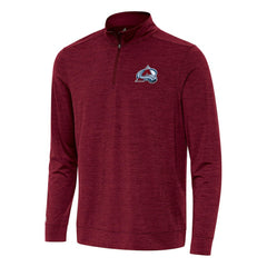 NHL Colorado Avalanche Antigua Bright Quarter-Zip Top
