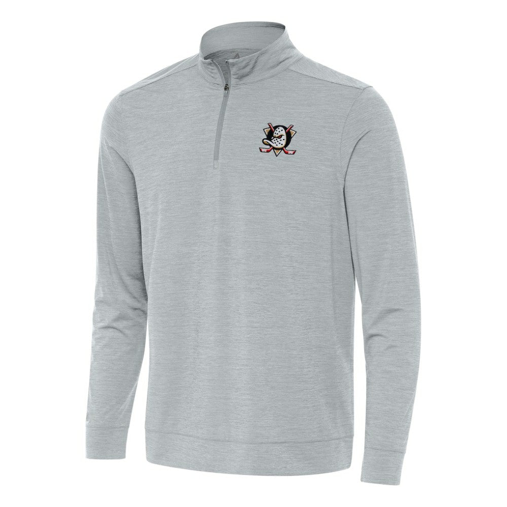 NHL Anaheim Ducks Antigua Bright Quarter-Zip Top