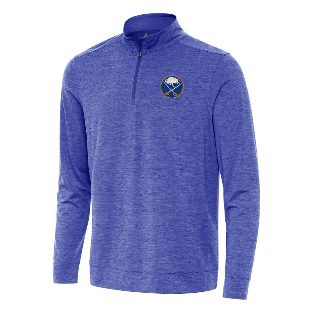 NHL Buffalo Sabres Antigua Bright Quarter-Zip Top