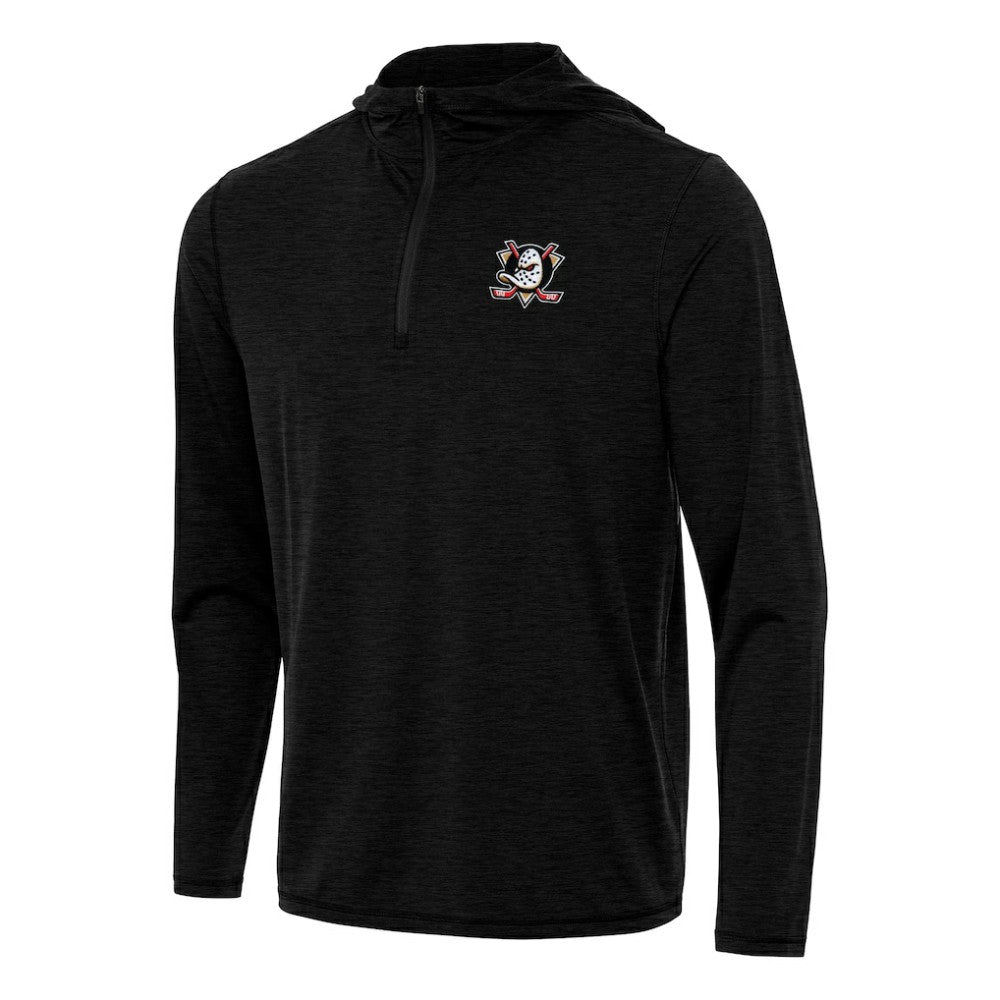 NHL Anaheim Ducks Antigua Tidy Quarter-Zip Hoodie