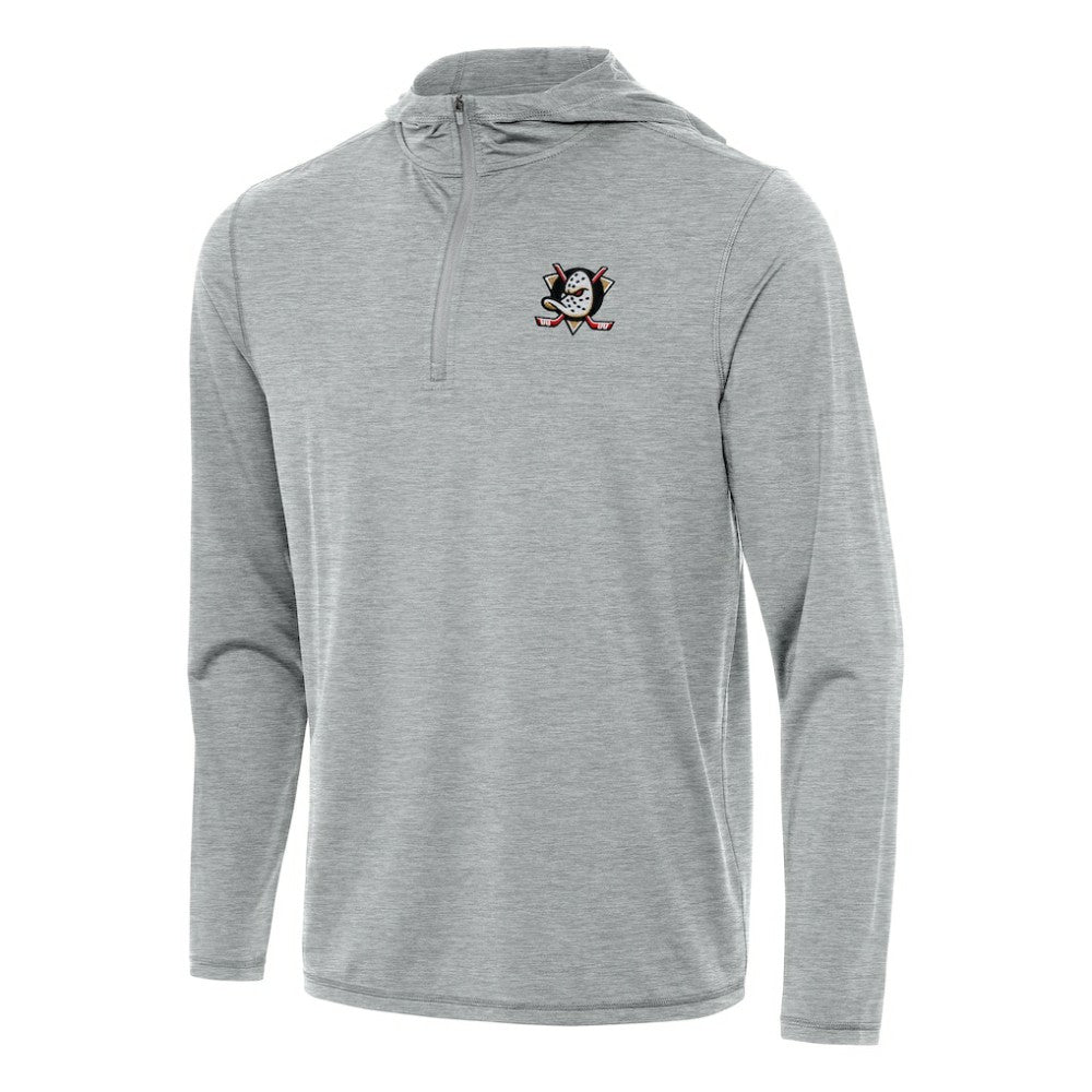 NHL Anaheim Ducks Antigua Tidy Quarter-Zip Hoodie