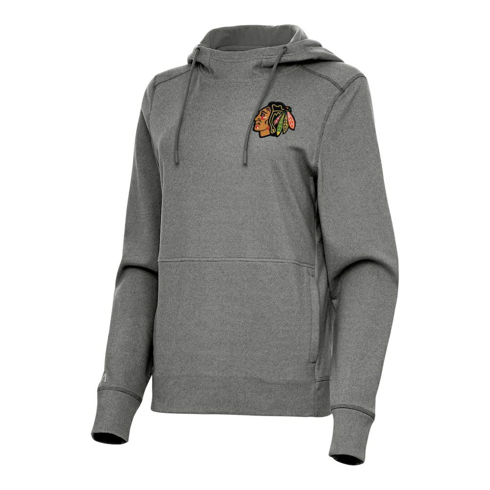 NHL Chicago Blackhawks Antigua Women's Justice Pullover Hoodie