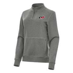NHL Carolina Hurricanes Antigua Women's Crush Quarter-Zip Fleece Sweatshirt
