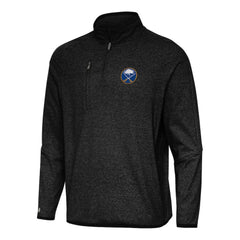 NHL Buffalo Sabres Antigua Certain Quarter-Zip Tri-Blend Sweatshirt