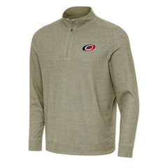 NHL Carolina Hurricanes Antigua Subtle Quarter-Zip Sweatshirt