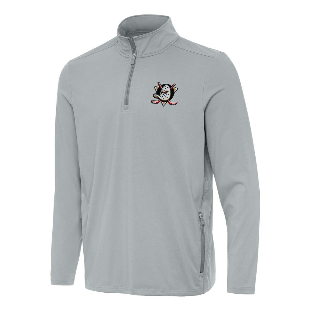 NHL Anaheim Ducks Antigua Perilous Quarter-Zip Sweatshirt