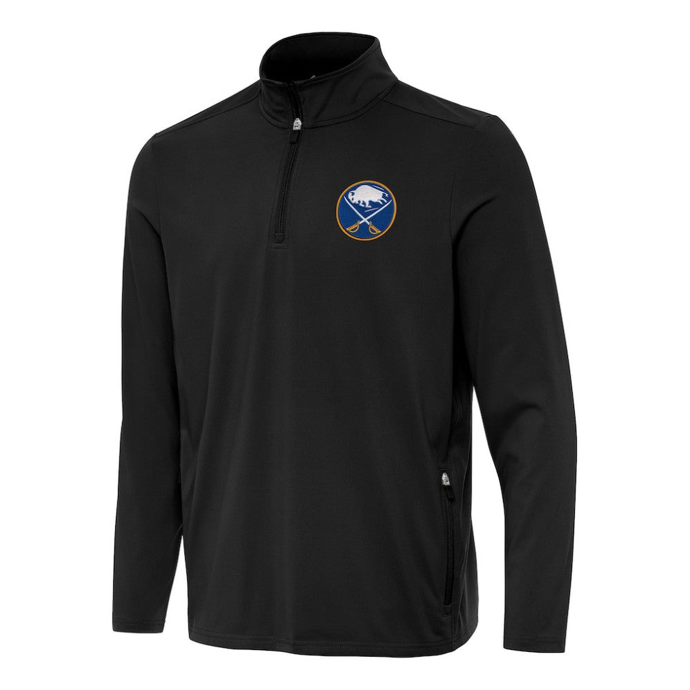 NHL Buffalo Sabres Antigua Perilous Quarter-Zip Sweatshirt