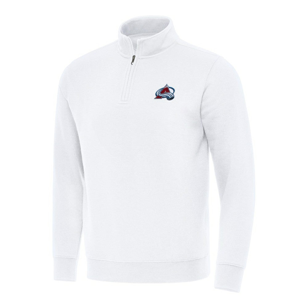 NHL Colorado Avalanche Antigua Victory Quarter-Zip Mock Sweatshirt