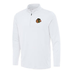 NHL Chicago Blackhawks Antigua Reprocess Quarter-Zip Top