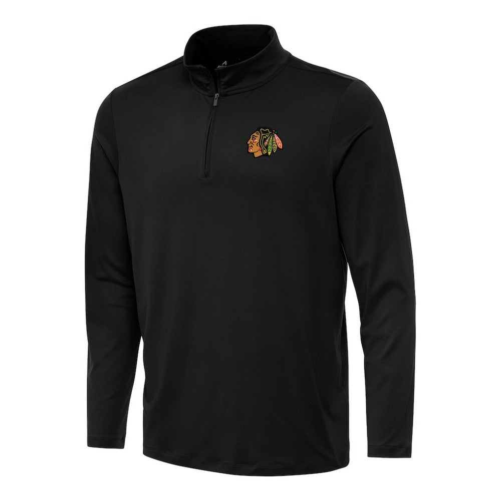 NHL Chicago Blackhawks Antigua Reprocess Quarter-Zip Top
