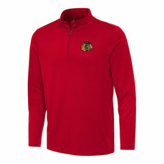 NHL Chicago Blackhawks Antigua Reprocess Quarter-Zip Top