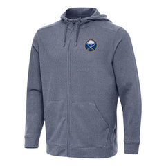 NHL Buffalo Sabres Antigua Effortless Full-Zip Hoodie Jacket