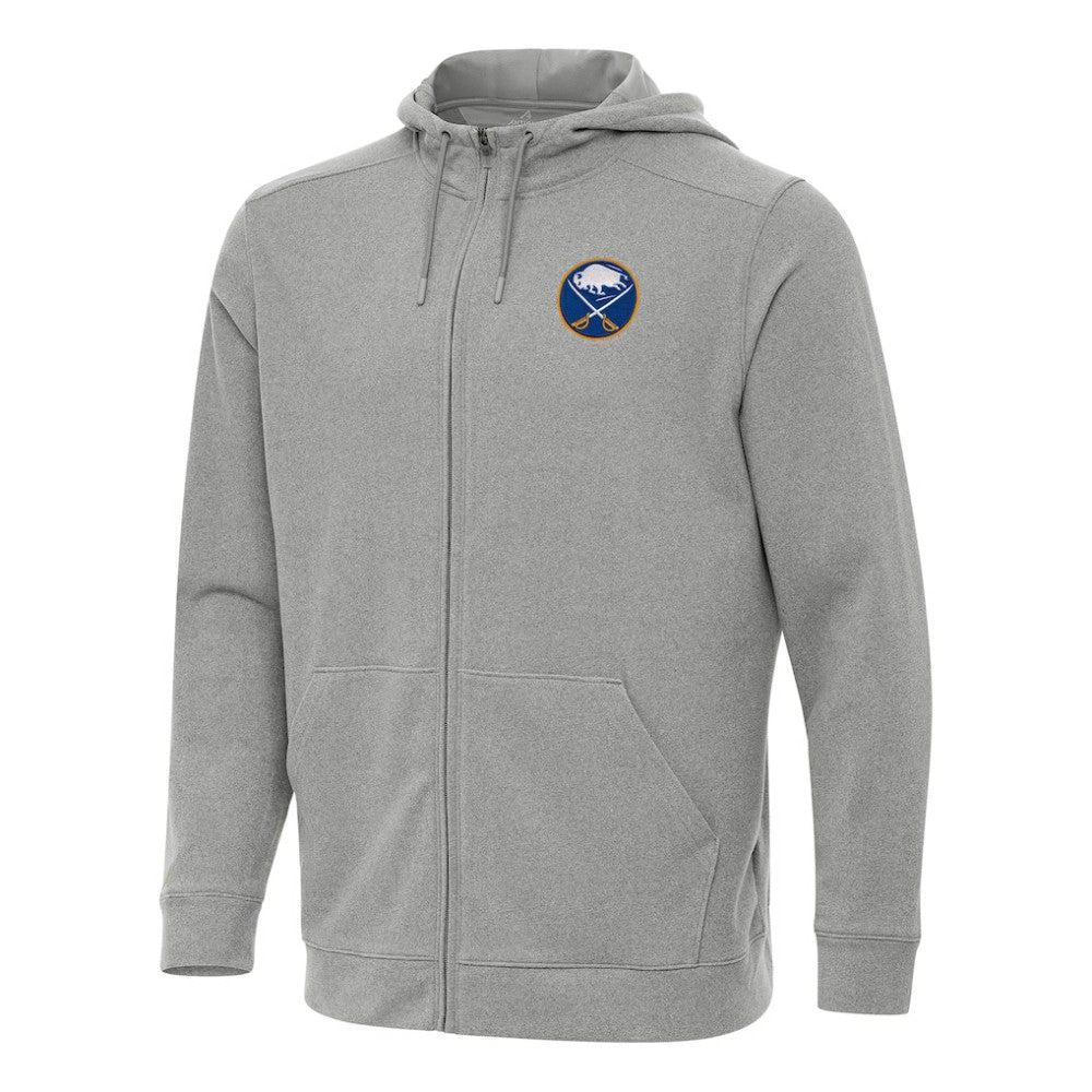 NHL Buffalo Sabres Antigua Effortless Full-Zip Hoodie Jacket