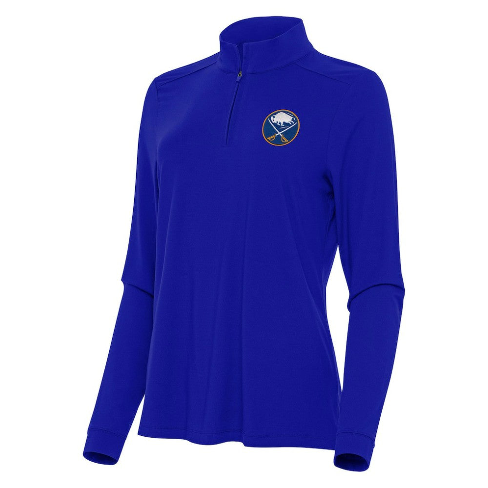 NHL Buffalo Sabres Antigua Women's Intent Quarter-Zip Top