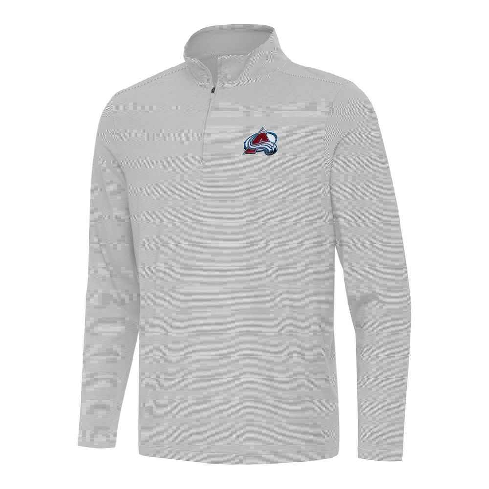 NHL Colorado Avalanche Antigua Twine Quarter-Zip Top