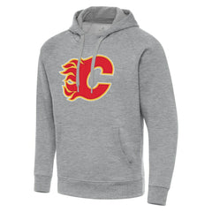 NHL Calgary Flames Antigua Big & Tall Victory Pullover Hoodie
