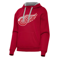NHL Detroit Red Wings Antigua Women's Victory Pullover Hoodie