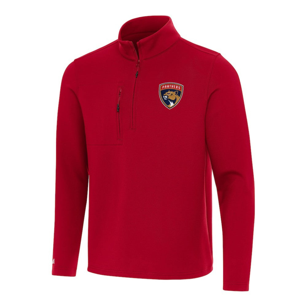 NHL Florida Panthers Antigua Insider Quarter-Zip Top
