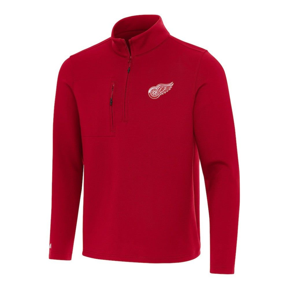 NHL Detroit Red Wings Antigua Insider Quarter-Zip Top