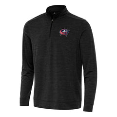 NHL Columbus Blue Jackets Antigua Bright Quarter-Zip Top