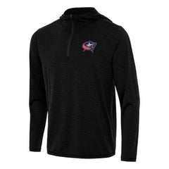 NHL Columbus Blue Jackets Antigua Tidy Quarter-Zip Hoodie