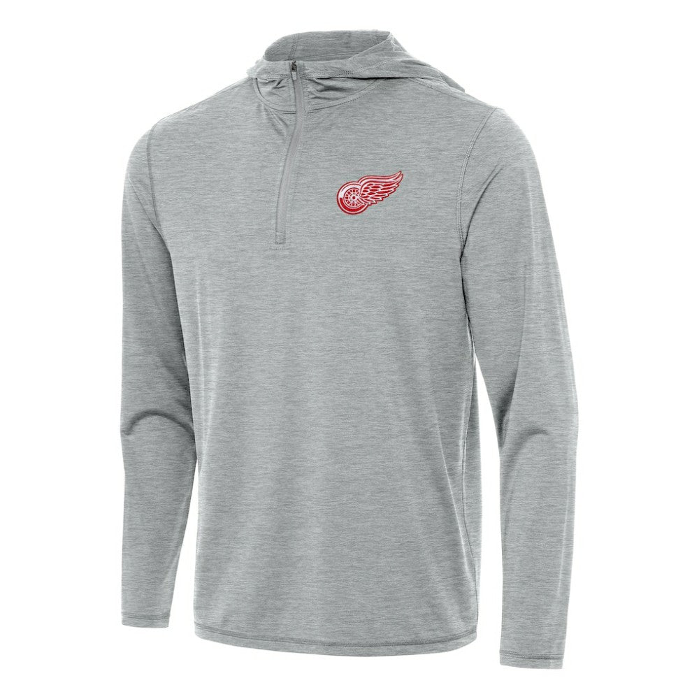 NHL Detroit Red Wings Antigua Tidy Quarter-Zip Hoodie